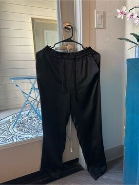 Black Women’s Drawstring Casual Pants